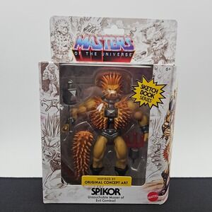 Mattel Masters of the Universe Sketchbook Series Spikor Concept Art Figure JFX03